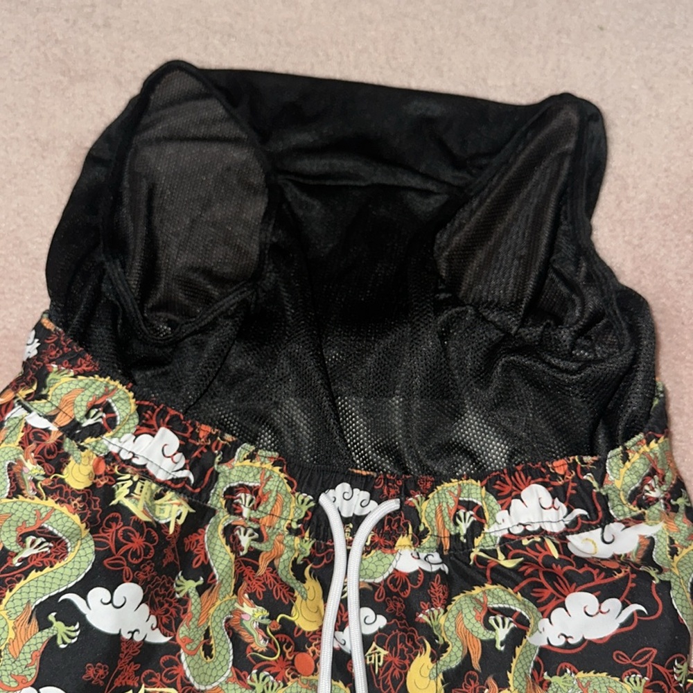 Zumiez Empyre Kids Ollie Dragon Black Board Shorts Swim Trunks - Picture 8 of 8